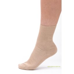 Medical, gumi nélküli zokni 5 pár - Drapp 35-36