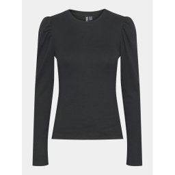 Pieces Blúz Janna 17148584 Fekete Regular Fit