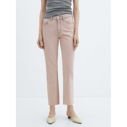 Mango Farmer Blanca 67086325 Rózsaszín Regular Fit