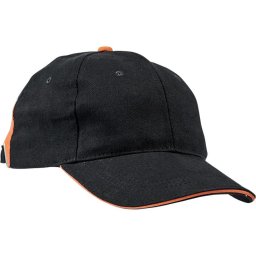 KNOXFIELD baseball sapka fekete/narancssárga