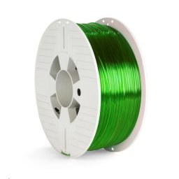 VERBATIM 3D nyomtató izzószálas PET-G 1,75 mm 1000 g átlátszó zöld
