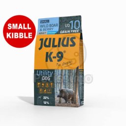Julius K-9 Utility Dog Hypoallergenic Adult Small - vaddisznó & bogyók 10 kg