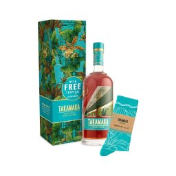 Takamaka Extra Noir Charred Cask Rum 0,7L 43% dd. + zokni