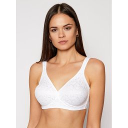 Triumph Varrat nélküli melltartó Elegant Cotton 10100175 Fehér