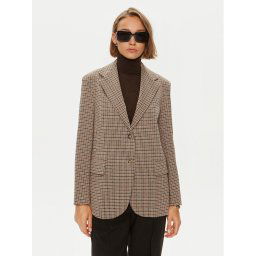Weekend Max Mara Zakó Veletta 2425916051 Barna Regular Fit