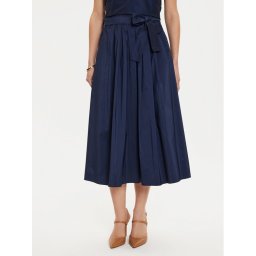 Weekend Max Mara Midi szoknya 2425106051 Sötétkék Regular Fit