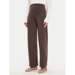 Max Mara Leisure Szövet nadrág Epopea 2426336038600 Barna Regular Fit