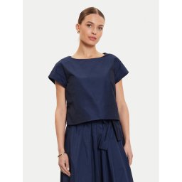 Weekend Max Mara Blúz Parana 2425166021 Sötétkék Relaxed Fit