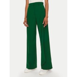Weekend Max Mara Szövet nadrág Visivo 2425136041 Zöld Regular Fit