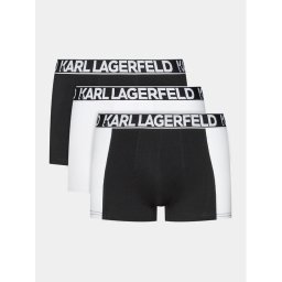 KARL LAGERFELD 3 darab boxer Full Elastic Trunk Set (3X) 235M2113 Fekete