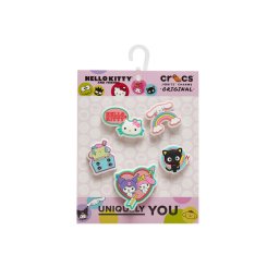 Crocs Cipő dekoráció Hello Kitty 5 Pack 10010556 Színes