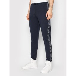 Tommy Hilfiger Melegítő alsó Branded Tape MW0MW20315 Sötétkék Regular Fit