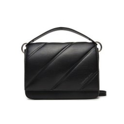Calvin Klein Jeans Táska Quilted Boxy Flap Crossbody24 K60K612243 Fekete