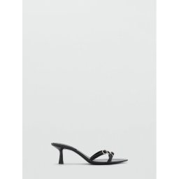 Mango Papucs Monk 77030366 Fekete