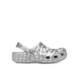 Crocs Papucs Cls Metallic Geometric Clog 210002 Ezüst