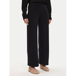 Max Mara Leisure Kötött nadrág Epopea 24263360 Fekete Relaxed Fit
