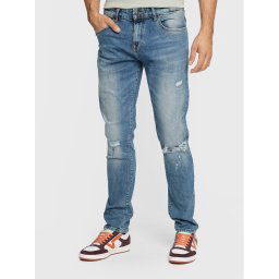 LTB Farmer Joshua 50759 15250 Kék Slim Fit