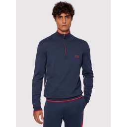 Boss Pulóver Ziston W20 50440329 Sötétkék Regular Fit