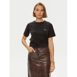 Weekend Max Mara Póló Venaco 2425976021600 Fekete Regular Fit