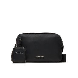 Calvin Klein Válltáska Ck Est. Pu Camera Bag K50K511860 Fekete