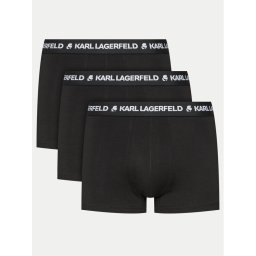 KARL LAGERFELD 3 darab boxer 240M2110 Fekete