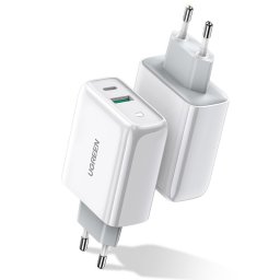 UGREEN CD170 38W Hálózati töltő USB + USB C típusú fehér