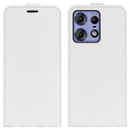 Flip tok Motorola Edge 50 Pro-hoz fehér