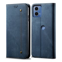 DENIM pénztárcahuzat Motorola Edge 50 Fusion kék