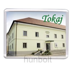 Tokaj-Világörökségi Bormúzeum hűtőmágnes (műanyag keretes)