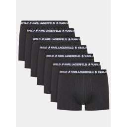 KARL LAGERFELD 7 db-os boxeralsó szett Logo 220M2125 Fekete