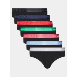 KARL LAGERFELD 7 férfi alsó szett Day Of The Week Brief (7-Pack) 235M2103 Színes