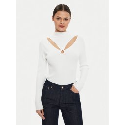Morgan Sweater 241-MELINE Fehér Slim Fit