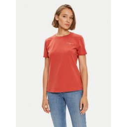 Tommy Hilfiger Póló 1985 WW0WW37877 Piros Regular Fit