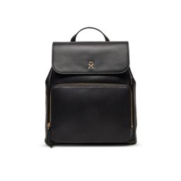 Tommy Hilfiger Hátizsák Soft Utility Backpack Pu AW0AW16688 Fekete