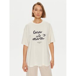 Weekend Max Mara Póló Xanadu 2425946041600 Ekru Oversize