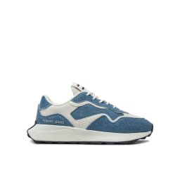 Tommy Jeans Sportcipők Tjw Retro Runner Denim EN0EN02655 Kék
