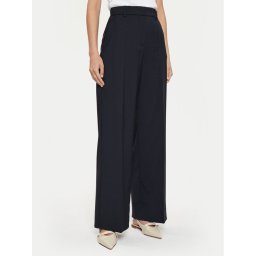 Weekend Max Mara Szövet nadrág Visivo 2425136041 Sötétkék Standard Fit