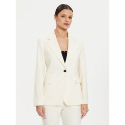 Weekend Max Mara Zakó Lamine 2425046051 Ekru Standard Fit