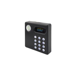 RFID olvasós és kódzáras segédolvasó az YA-82 szériájú önálló olvasókhoz kijelzővel - EM - fekete YA-92DK-bk
