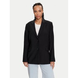 Calvin Klein Jeans Zakó J20J223926 Fekete Relaxed Fit