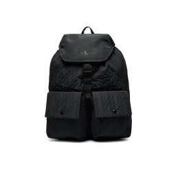 Calvin Klein Hátizsák Quilted Flap Bp45 K50K512165 Fekete