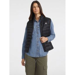 Guess Jeans Mellény W4YN11 WG922 Fekete Regular Fit