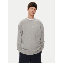 adidas Pulóver ALL SZN French Terry IY4151 Szürke Loose Fit