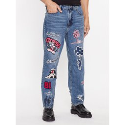 Guess Farmer M3BAT5 D4YO0 Kék Regular Fit