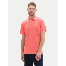 Tom Tailor Pólóing 1041872 Piros Regular Fit
