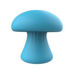 Magic Mushroom - akkus arc masszírozó (kék)