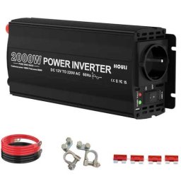 Szinuszos Ultra Fine Power Inverter 2000w 12volt-220v Ae2 (5583)