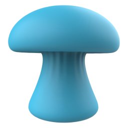 Magic Mushroom - akkus arc vibrátor (kék)