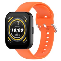 SILICONE Cserélhető szíj Amazfit Bip 5 narancshoz