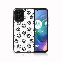 PROTEMIO MY ART Védőburkolat Motorola Moto G34 5G PAWS (185)-hoz